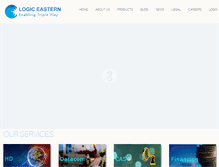 Tablet Screenshot of logiceastern.com